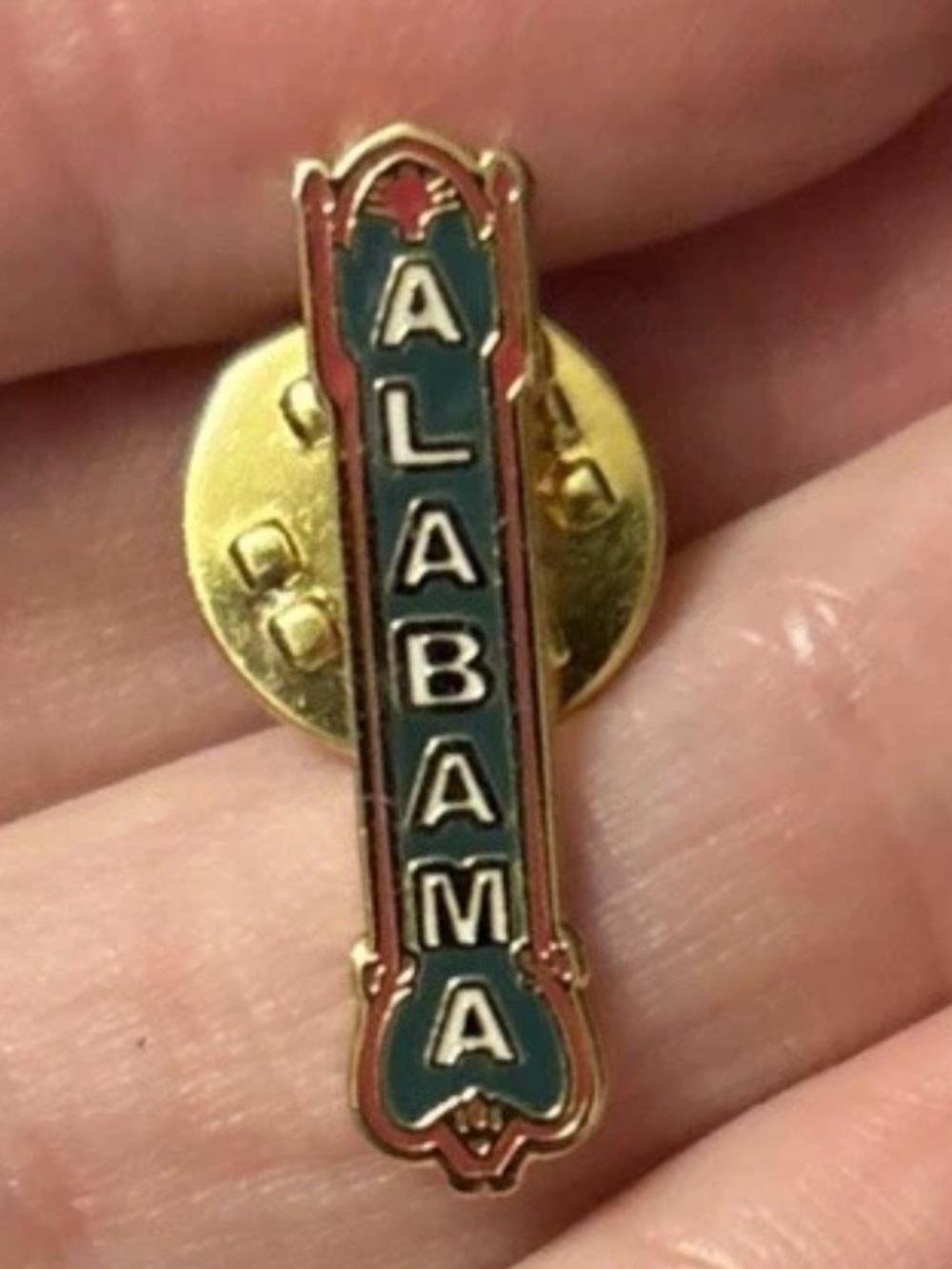 Alabama Theatre Vintage Lapel Pin